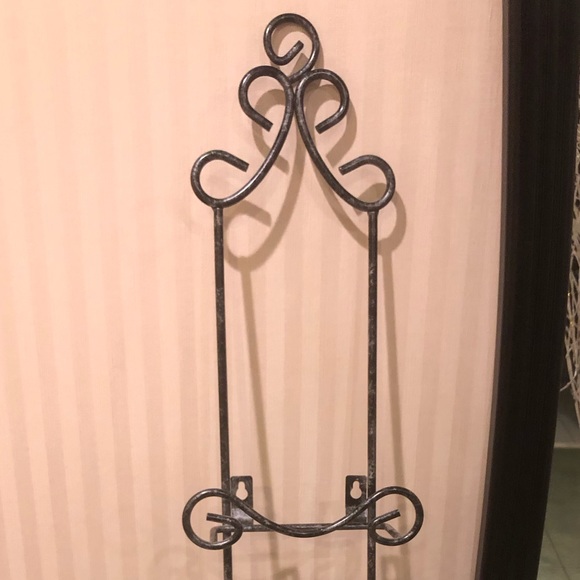 Vintage 1990’s Pewter 2 plate display rack - Picture 3 of 5